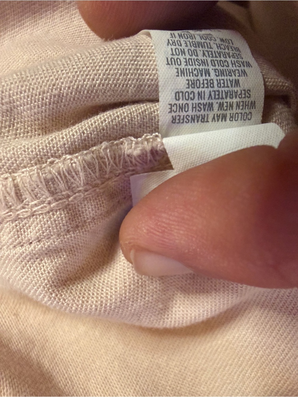 Aerie Soft Blush Oversized Button Front Shirt Cottagecore Prairie Style Medium - Picture 8 of 9